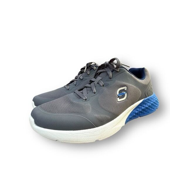 S Sport by Skechers Lace up Troy Sneakers 88421364 Grey Blue Men's size 11 - Picture 6 of 12